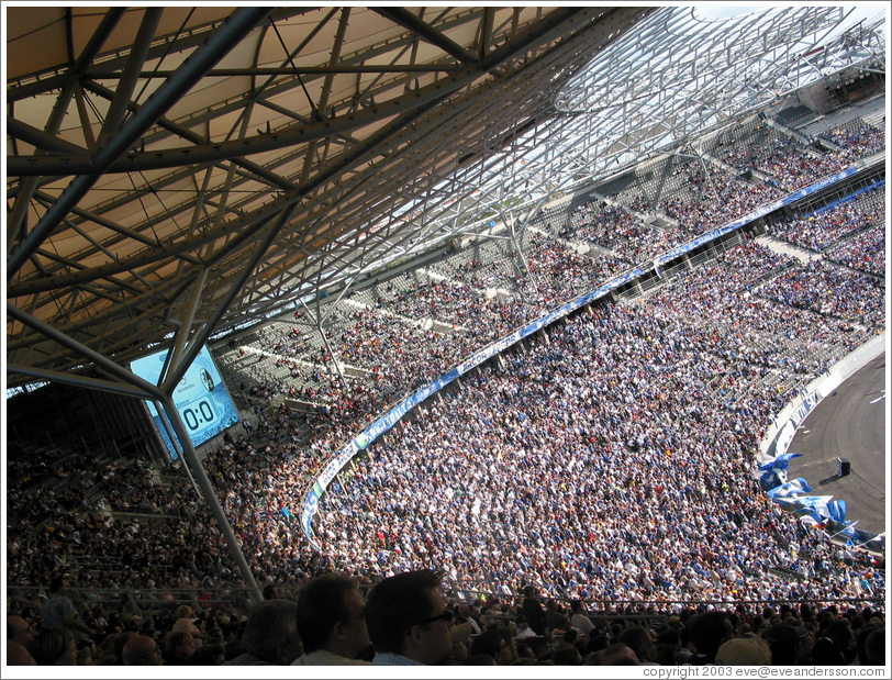 Olympic Stadium.