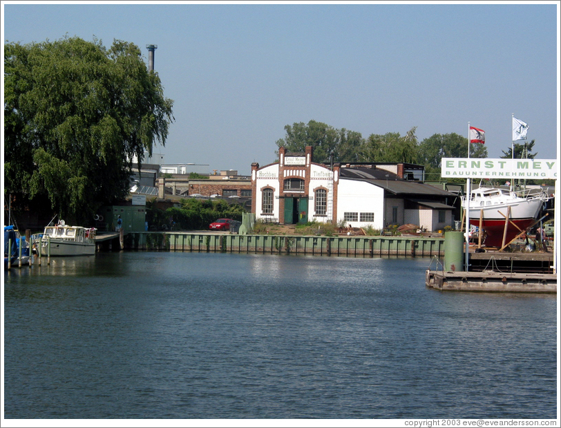 Building on the Havel river.