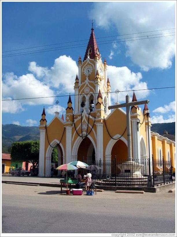 Church nearby the Filadelfia Coffee Estate.