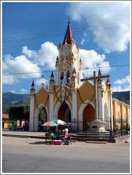 Church nearby the Filadelfia Coffee Estate.