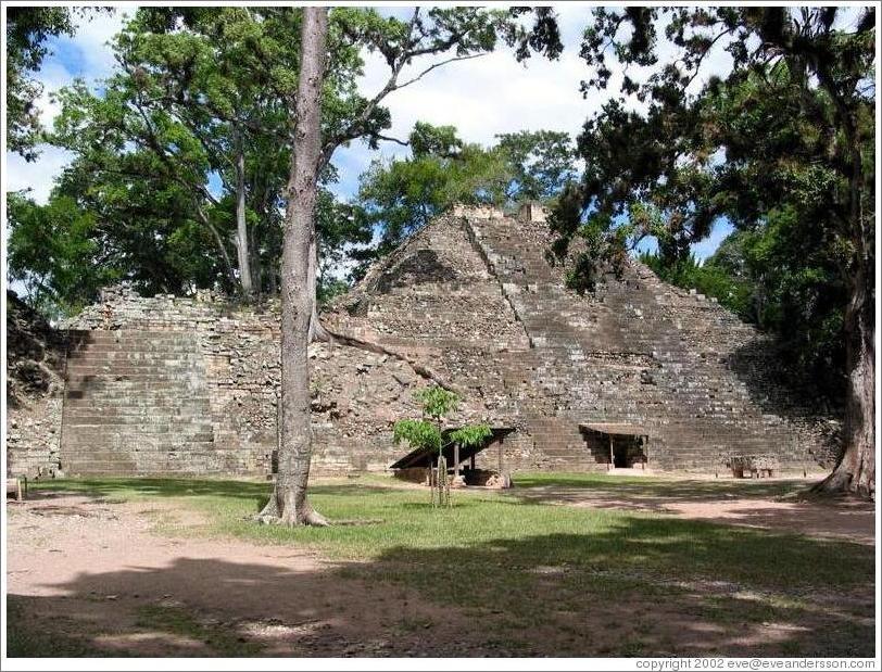 Temple 16.  West Plaza.