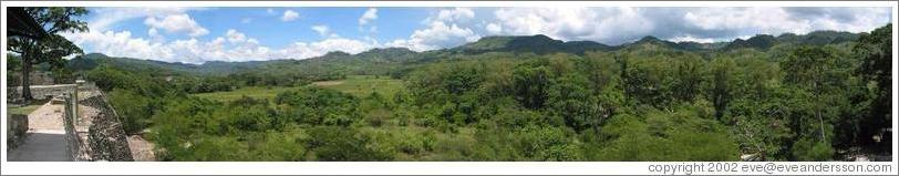 Panoramic view (from Temple 18?).