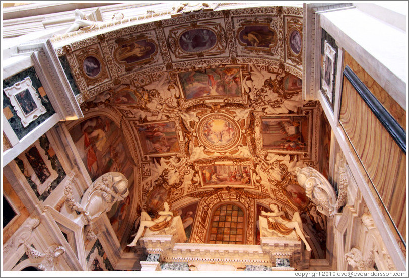 Ceiling, Orsini chapel, Trinit?ei Monti.