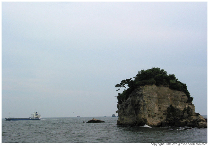 Islands off coast of Matsushima.