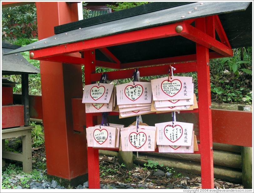 Prayers at Futara San Shrine.