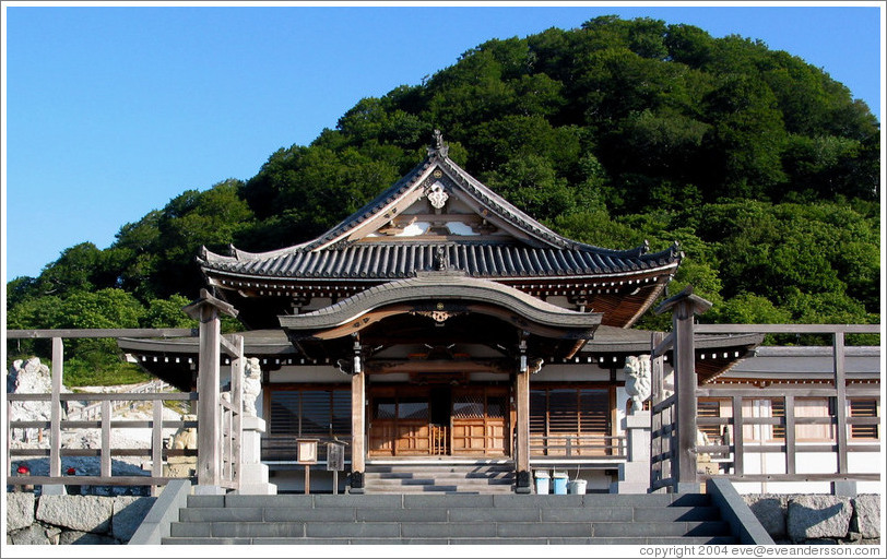 Temple.  Mt. Osorezan.