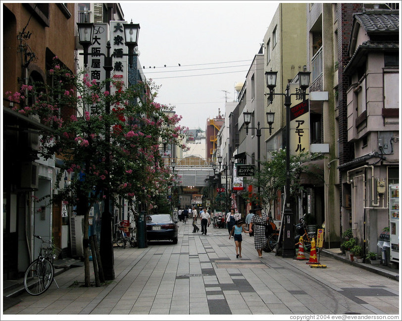 Asakusa neighborhood.