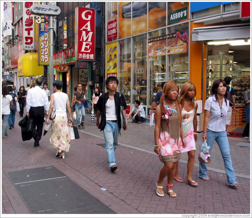 Shibuya neighborhood.