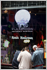 Full Moon magic mushroom smartshop, Centrum/Red Light district.