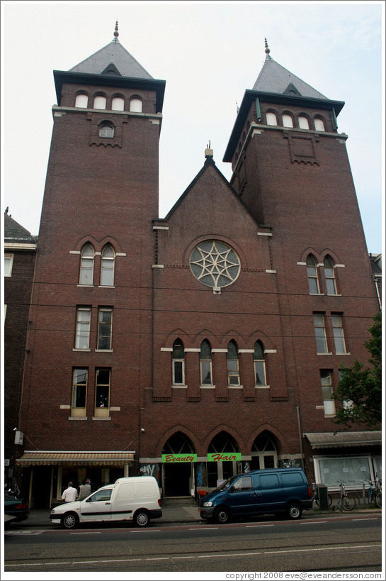 Fatih Mosque on Rozengracht, Jordaan district.