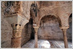 El Ba?o, 11th century Arab baths.  Albaic?