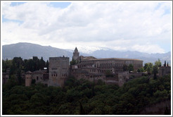 View of the Alhambra from Mirador de San Nicol?(2:26pm).