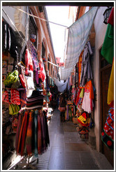 Alcaicer? originally Granada's Moorish silk bazaar.  City center.