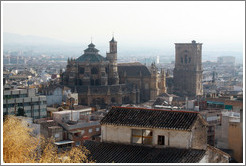 Cathedral, viewed from Calle de Cruz de Quir?Albaic?