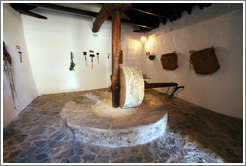 Molino de Sangre (Mill of Blood), an olive crusher powered by donkeys.  15th century Moorish olive oil mill, used by the town of Nig?elas until 1920.