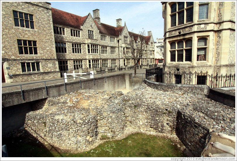 Remains, Winchester Castle.