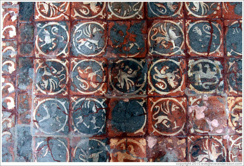 Floor, Winchester Cathedral.