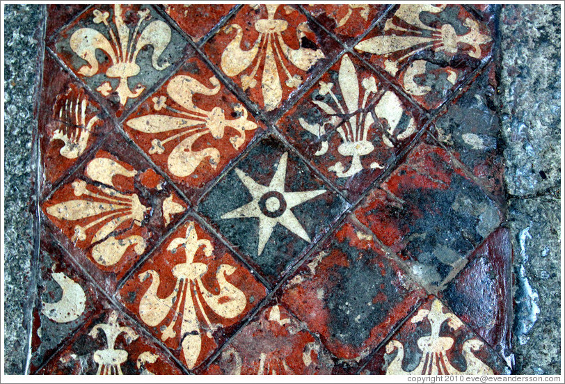 Floor, Winchester Cathedral.