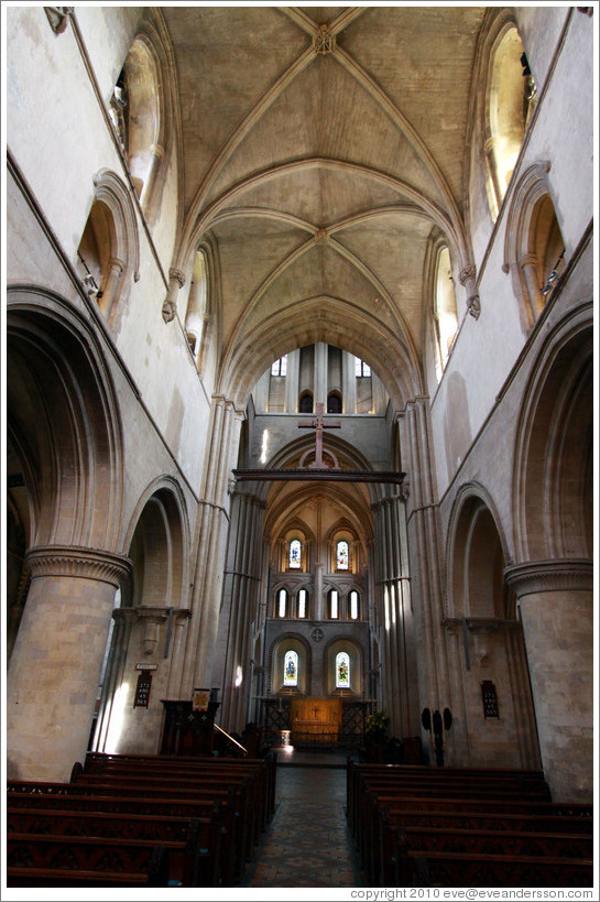 Transitional Norman Church (12- to 14th-century construction), Hospital of St Cross.