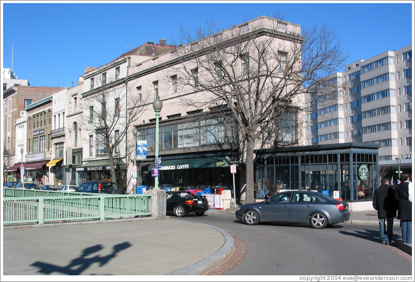 Dupont Circle.  Starbucks.