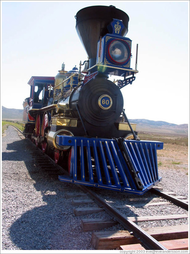 Train, Golden Spike National Monument.